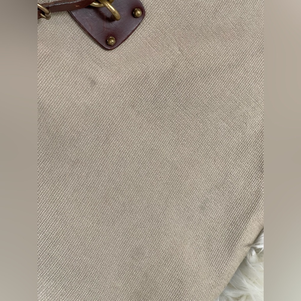 Bottega Veneta Sardegna Tote Canvas With Leather XL - Picture 8 of 15